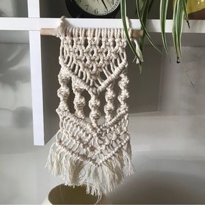 Mini macrame wall hanging $5 add on
